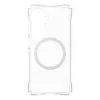 Custodia protettiva PanzerGlass CARE Samba trasparente con Qi bianco per Samsung Galaxy S26