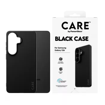 Custodia protettiva in TPU PanzerGlass CARE™ per Samsung Galaxy S26 – nero