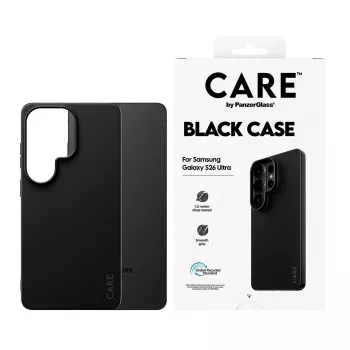 Custodia in TPU PanzerGlass CARE™ per Samsung Galaxy S26 Ultra — nero