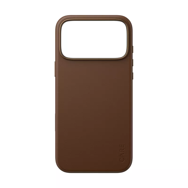 Custodia per cellulare PanzerGlass CARE Solo Case marrone per Apple iPhone 17 Pro Max, custodia, marrone