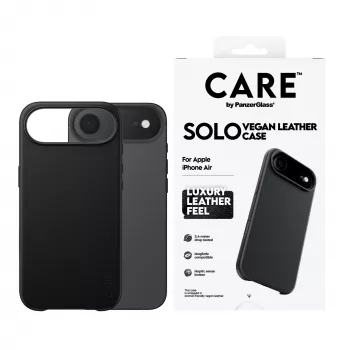 Custodia protettiva PanzerGlass CARE Solo per Apple iPhone Air, nero