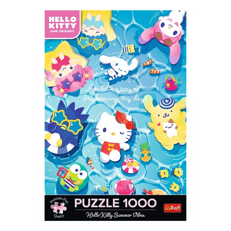 Puzzle TREFL Hello Kitty Summer Relaxation — 1000 pezzi (modello 12067)