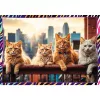 Puzzle TREFL Funny — 4 x 250 pezzi, set a tema per bambini