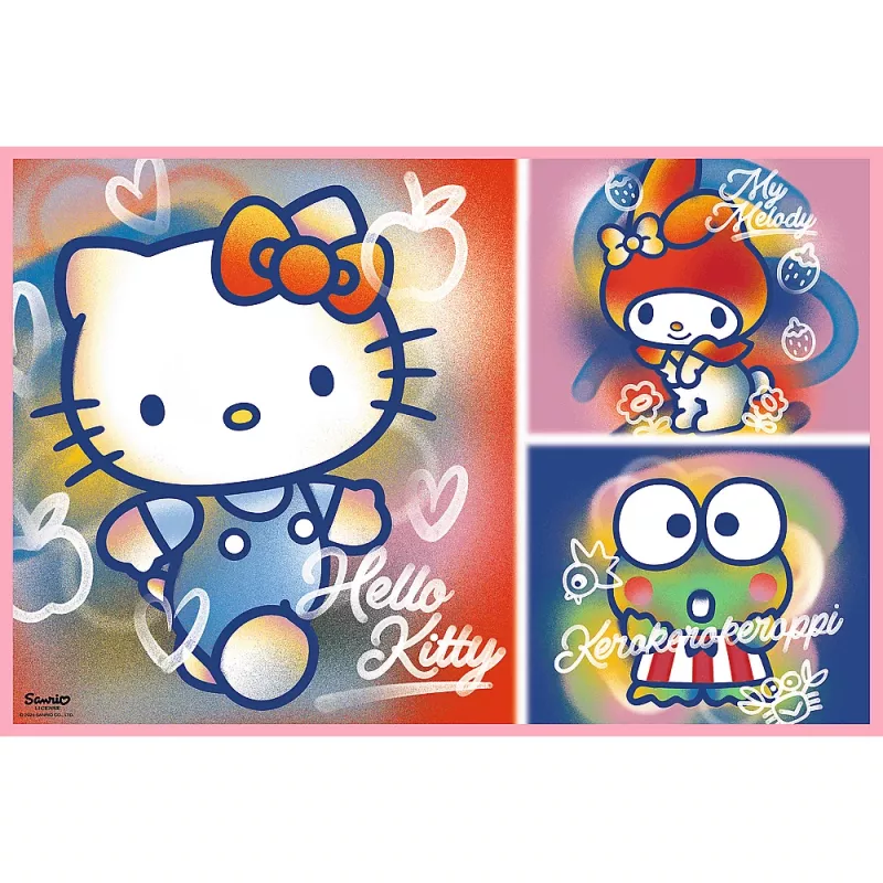 Trefl Puzzle 2x200 pezzi, Hello Kitty e amici (13336)