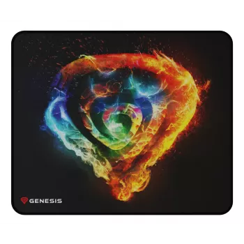 Tappetino mouse gaming GENESIS Carbon 500 M Fire G2 multicolore