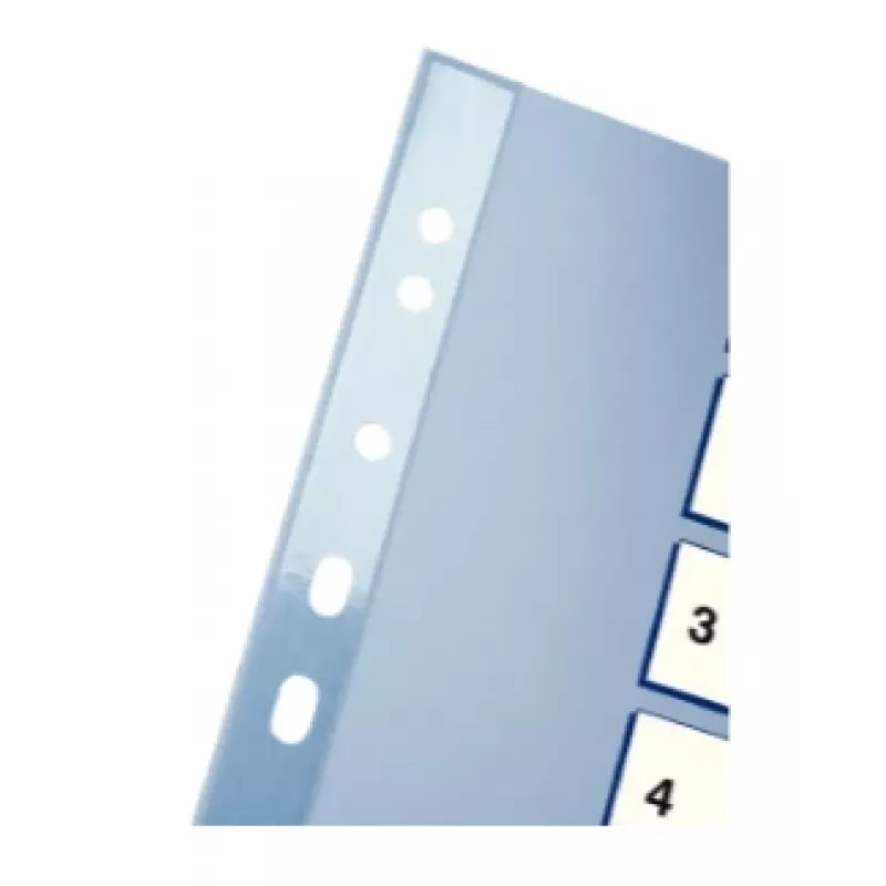 Esselte indice 1-31 PP A4 bianco, registro numerico, polipropilene (PP), blu, bianco, verticale, A4, 0,12 mm