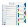 Linguette divisorie ESSELTE 5 pezzi A5 polipropilene colorato, per archiviare e indicizzare