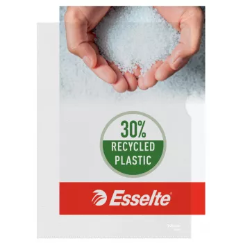 Raccoglitore Esselte Essential A4, plastica con 30% di riciclato pre-consumo
