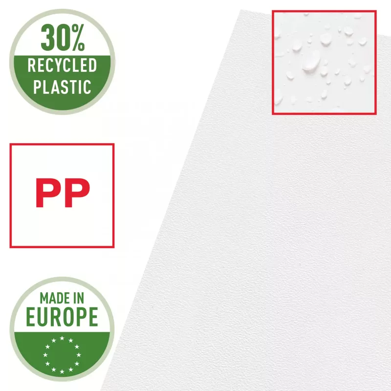 Raccoglitore Esselte Essential A4, plastica con 30% di riciclato pre-consumo