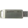 Goodram ODA3 unità flash USB 16 GB USB Type-A / USB Type-C 3.2 Gen 1 (3.1 Gen 1) argento
