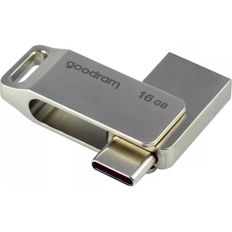 Goodram ODA3 unità flash USB 16 GB USB Type-A / USB Type-C 3.2 Gen 1 (3.1 Gen 1) argento