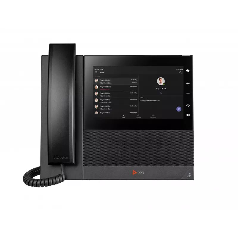 HP Poly CCX 600 Business Media Phone per Microsoft Teams e PoE