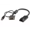 Vertiv Avocent MPUIQ-VMCDV adattatore interfaccia KVM DVI, USB 2.0 nero