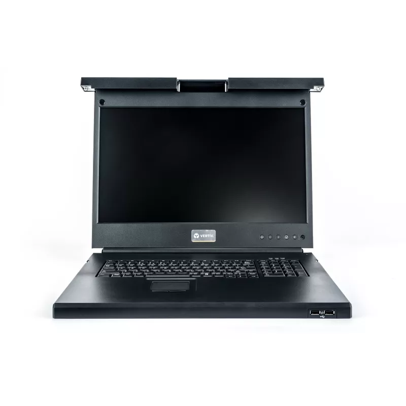 Vertiv Avocent console di accesso rack locale LCD, KVM 8P, 8 CAVI, USB KB-GER