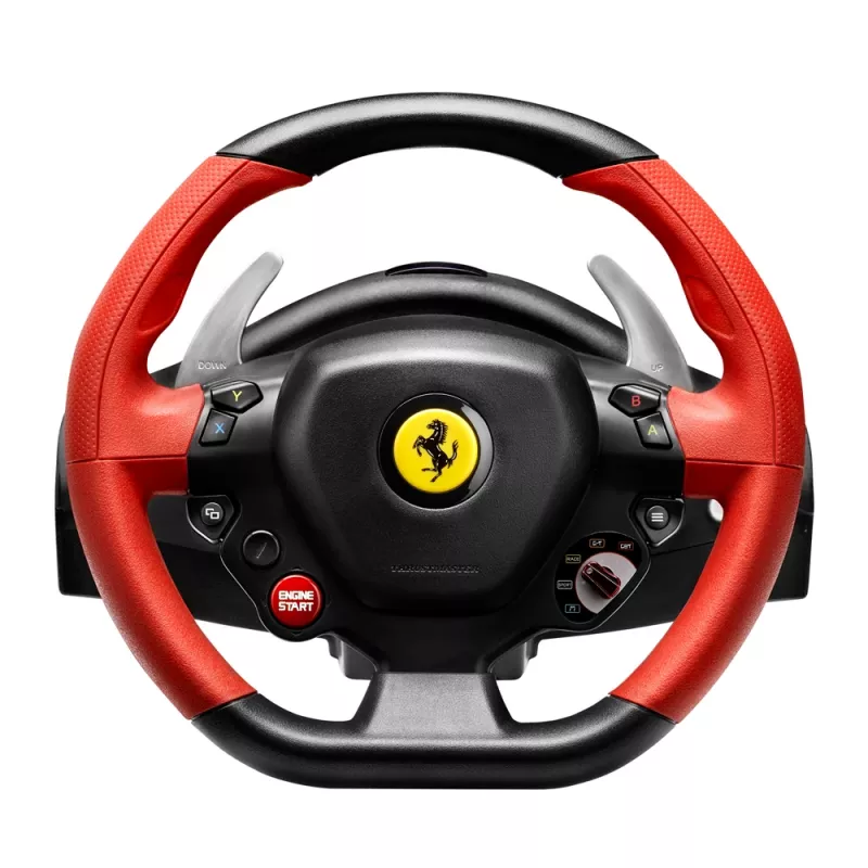Thrustmaster Ferrari 458 Spider nero, rosso USB volante + pedale Xbox One