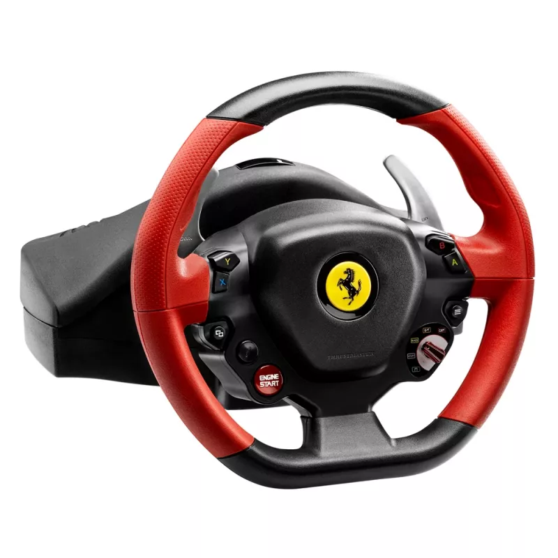 Thrustmaster Ferrari 458 Spider nero, rosso USB volante + pedale Xbox One