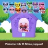 Bitzee, casa interattiva per cani giocattolo con 15 cuccioli all'interno, stanza 3D, reagisce al tocco, giocattolo animale digitale per bambine e bambini da 5 anni
