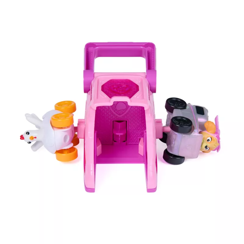 PAW Patrol Skye Pup Squad Launchers con veicolo Chickaletta confezione da 2, giocattolo per bambini e bambine da 3 anni