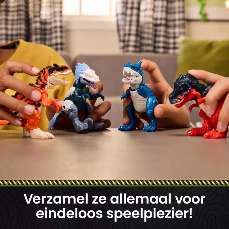 Primal Hatch Hybrid Hatchers dinosauro giocattolo & uovo, misteriosa creatura mini-dino, giocattolo per bambini e bambine da 5 anni, le versioni possono variare
