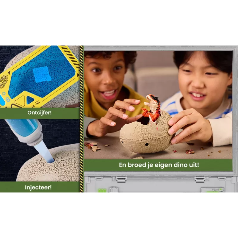 Primal Hatch Hybrid Hatchers dinosauro giocattolo & uovo, misteriosa creatura mini-dino, giocattolo per bambini e bambine da 5 anni, le versioni possono variare