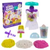 Kinetic Sand, set di gioco frullatore per smoothie, riempimento cestino di Pasqua, include 14 oz di sabbia modellabile, strumenti e stampo gelato, giocattolo cibo giocattolo