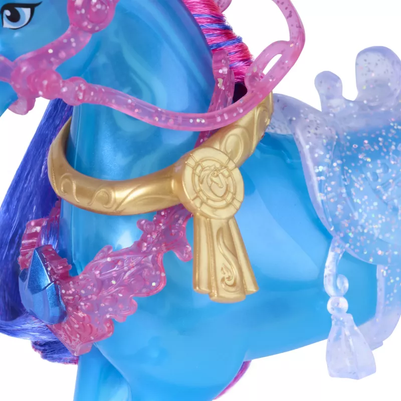 Unicorn Academy, Train & Glow Light-up River unicorno con Isabel, idea regalo di Pasqua, bambole & giocattolo unicorno per bambine, include 3 accessori per l'addestramento