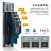 CoreParts MSUB3304 alloggiamento per memoria case HDD/SSD nero