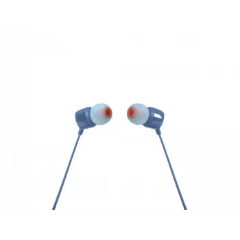 JBL Tune 110 BLUE, con filo, 20 - 20000 Hz, musica, cuffie, blu