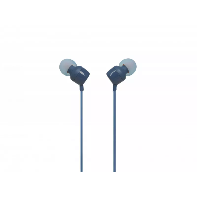JBL Tune 110 BLUE, con filo, 20 - 20000 Hz, musica, cuffie, blu