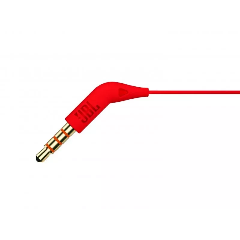 JBL T110 cuffie con filo in-ear per chiamate/musica rosso