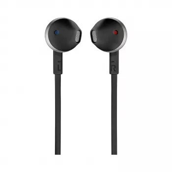 JBL Tune 205 nero, con filo, 20 - 20000 Hz, chiamate/musica, 14,3 g, cuffie, nero
