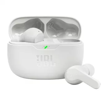 JBL Wave Beam cuffie True Wireless Stereo (TWS) in-ear per chiamate/musica/sport/quotidiano Bluetooth bianco
