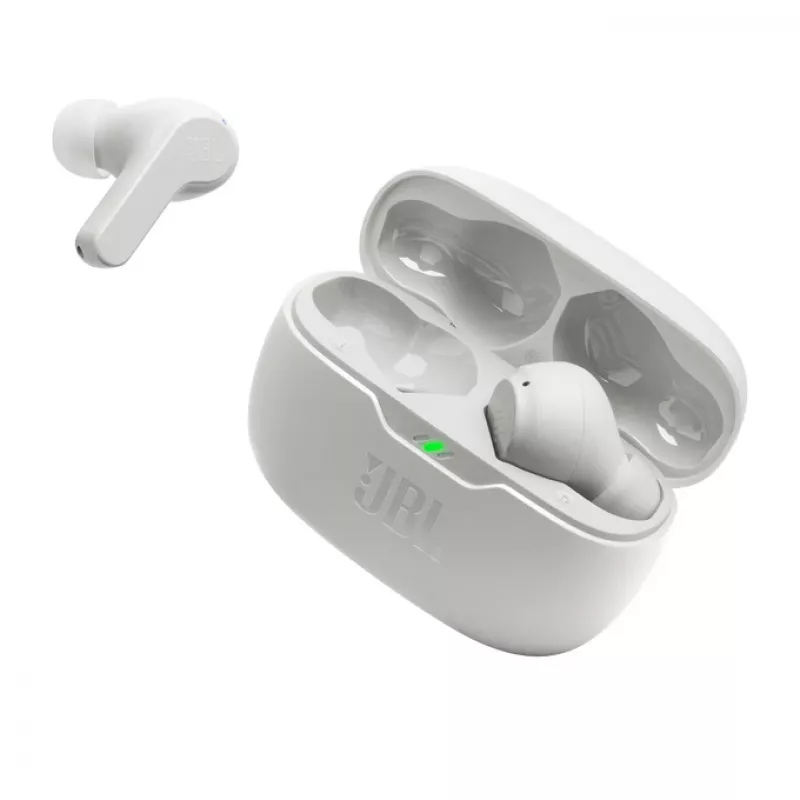 JBL Wave Beam cuffie True Wireless Stereo (TWS) in-ear per chiamate/musica/sport/quotidiano Bluetooth bianco