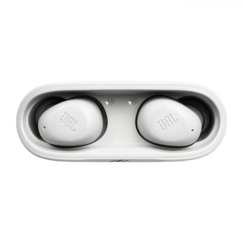 JBL Wave Buds cuffie True Wireless Stereo (TWS) in-ear per chiamate/musica/sport/quotidiano Bluetooth bianco