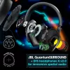 JBL Quantum 400 nero, con filo, gaming, 20 - 20000 Hz, 248 g, cuffie, nero