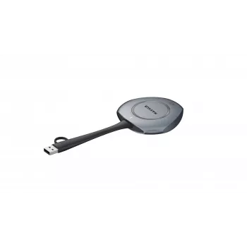 MAXHUB WT13M 4K BYOM wireless sharing dongle, dongle, USB, Wi-Fi, Wi-Fi 6 (802.11ax), USB Type-C, nero, grigio chiaro