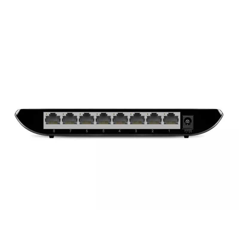 TP-Link switch di rete desktop 8 porte Gigabit, unmanaged, Gigabit Ethernet (10/100/1000), montaggio a parete possibile