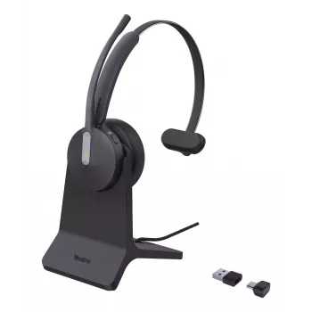 Cuffia Yealink BH70 Mono con stazione di ricarica Teams USB-C/A