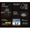 Ugreen HiTune Max5 cuffie con filo e senza fili archetto chiamate/musica Bluetooth nero