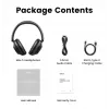 Ugreen HiTune Max5 cuffie con filo e senza fili archetto chiamate/musica Bluetooth nero
