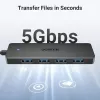 Ugreen USB 3.0 4-PORT HUB USB-A su 4xUSB Docking USB 3.2 Gen 1 (3.1 Gen 1) Type-A