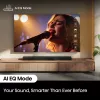 Soundbar Hisense AX5140Q 5.1.4 Dolby Atmos, 600 W RMS, subwoofer wireless 280 W, nero