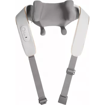 Massaggiatore per collo e spalle SKG H5 Mini — compressione e vibrazione, batteria ricaricabile integrata, 10 W, grigio