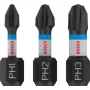 Set di punte per cacciavite Bosch Phillips 3 pezzi 2608522470