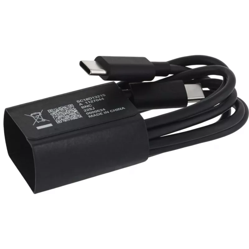 Caricabatterie mobile Motorola SJMC1252 universale nero AC interno USB Type-C 1m