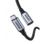 Cavo di prolunga USB-C 3.1 Ugreen cavo USB USB 3.2 Gen 2 (3.1 Gen 2) 1 m USB C nero, grigio