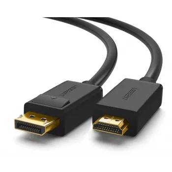 Adattatore cavo video Ugreen 10239 1,5 m DisplayPort a HDMI nero