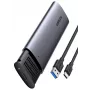 Case per SSD Ugreen 10903 M.2 nero grigio 2 TB 5 Gbit/s