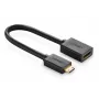 Cavo HDMI Ugreen 20137 Mini-HDMI connettore maschio a HDMI connettore femmina nero oro