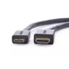 Cavo HDMI Ugreen 20137 Mini-HDMI connettore maschio a HDMI connettore femmina nero oro